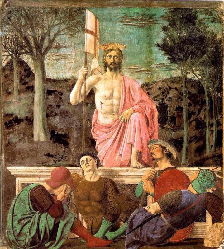 Piero della Francesca Resurrection France oil painting art
